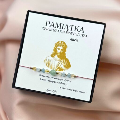 Bransoletka na Pierwszą Komunię Świętą