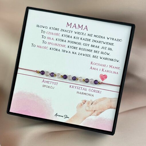 Bransoletka dla Mamy