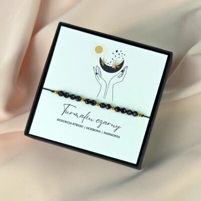 Bransoletka z Czarnym Turmalinem