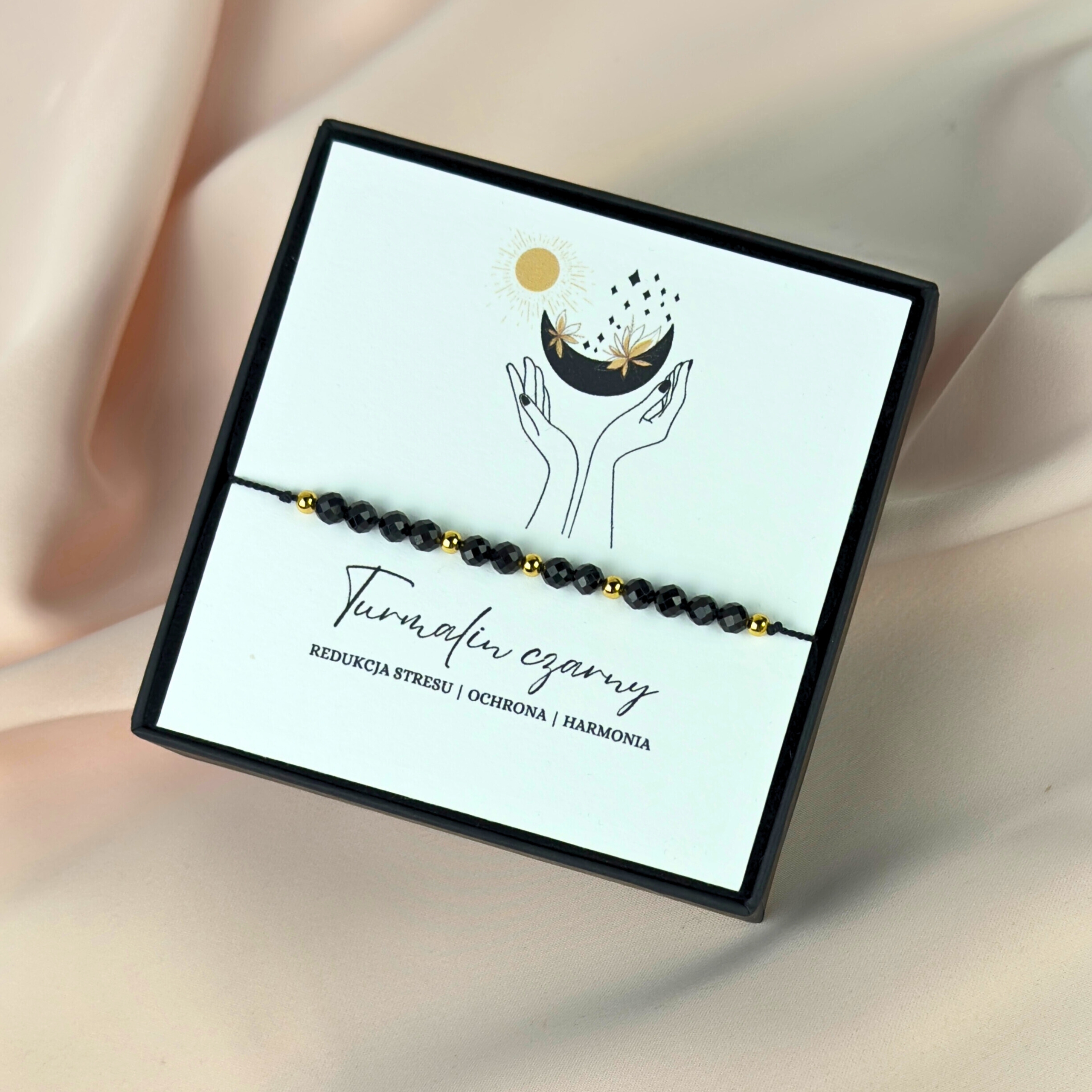 Bransoletka z Czarnym Turmalinem