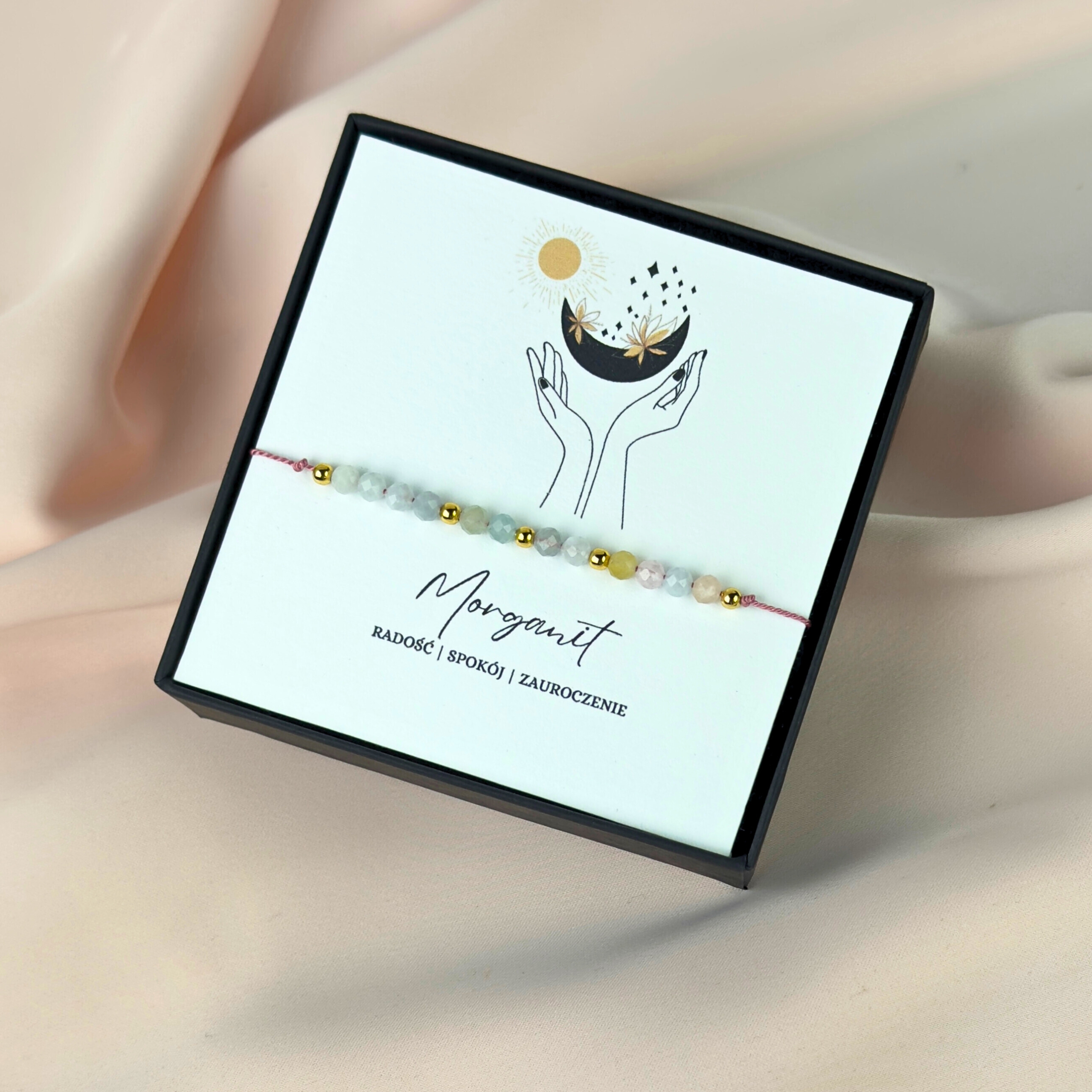 Bransoletka z Morganitem