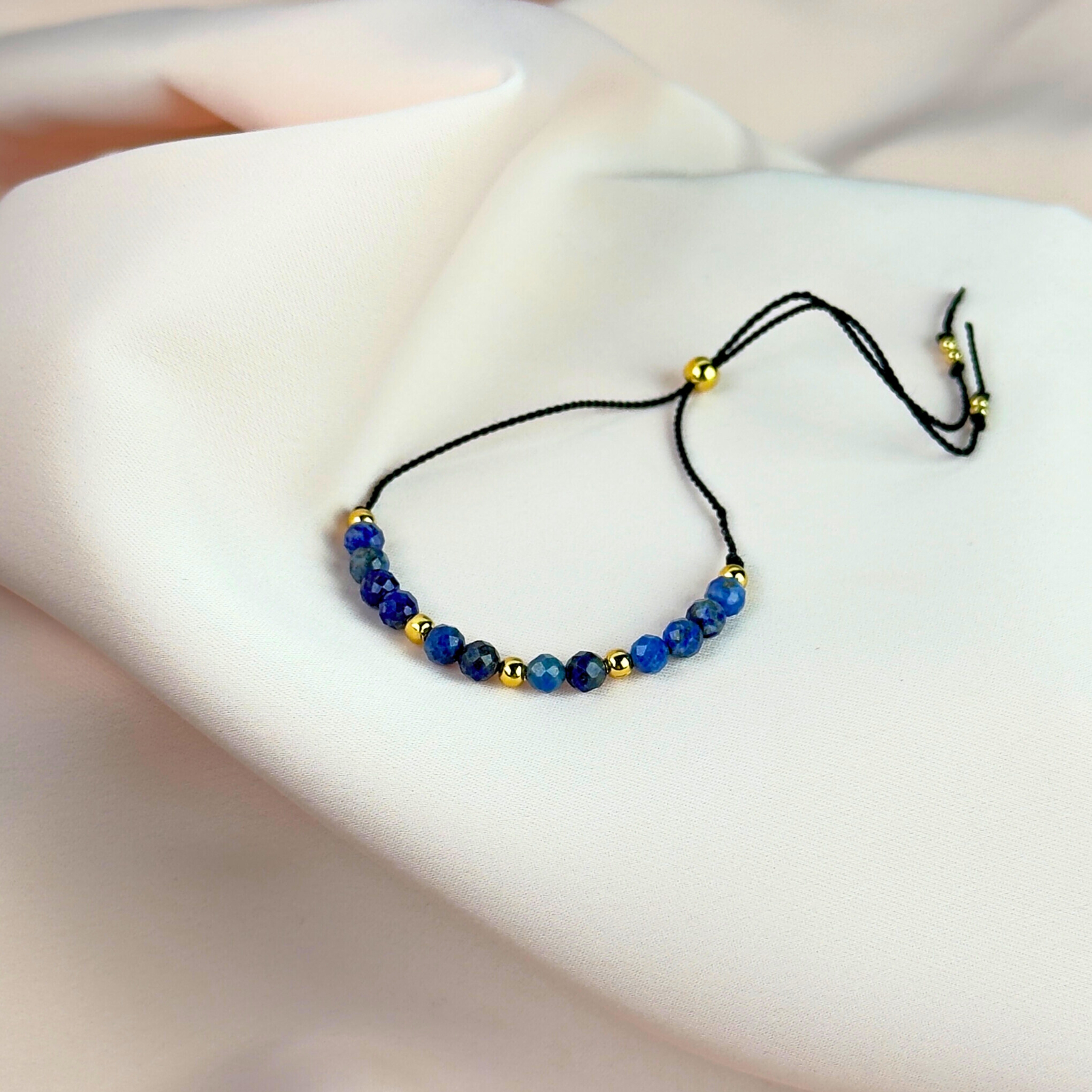 Bransoletka z Lapis Lazuli - obrazek 2