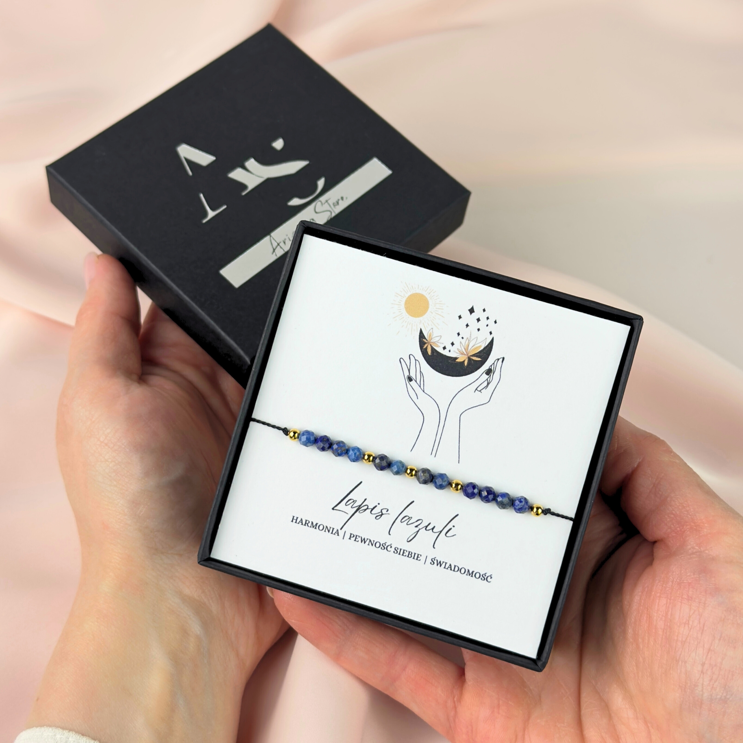 Bransoletka z Lapis Lazuli - obrazek 3