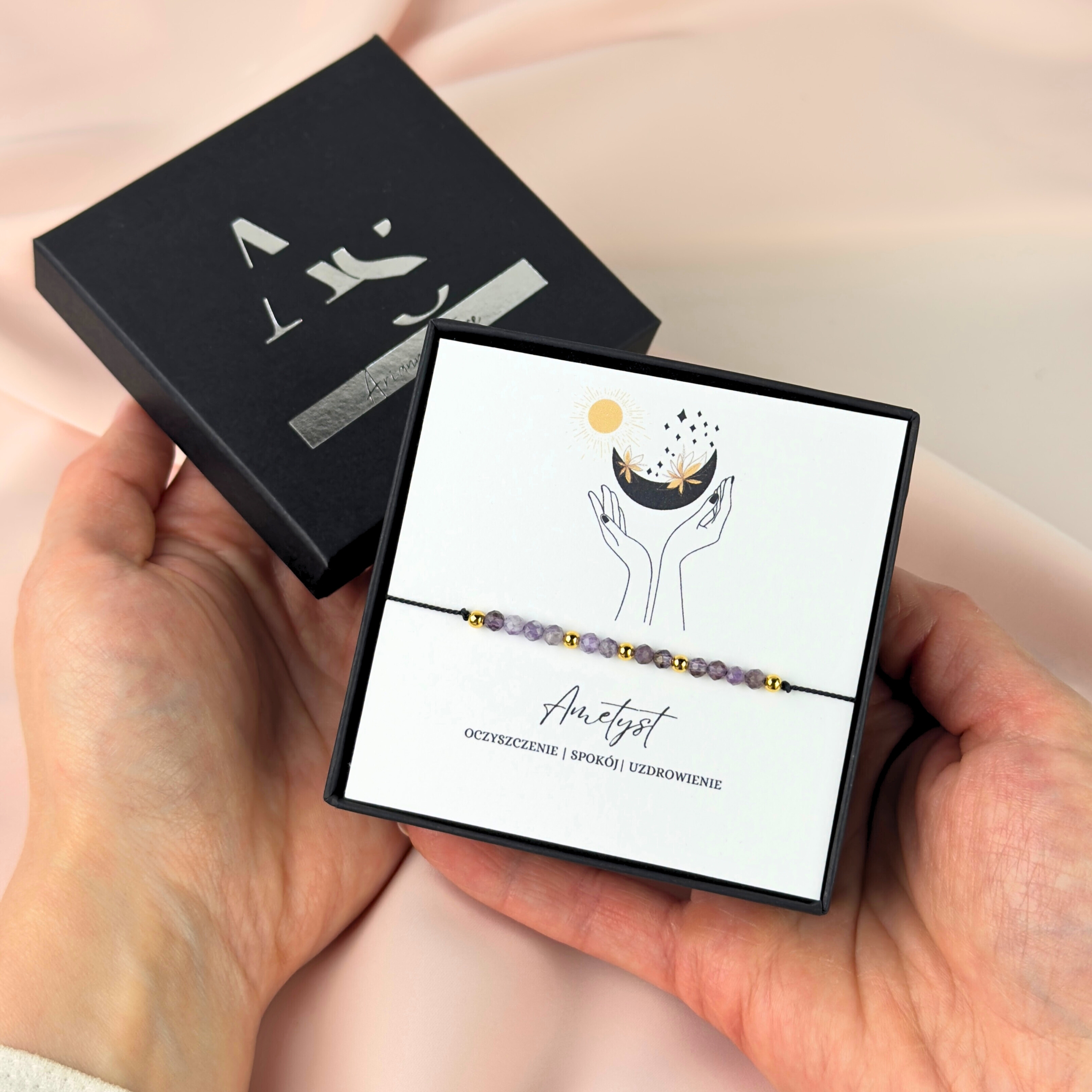 Bransoletka z Ametystem - obrazek 3