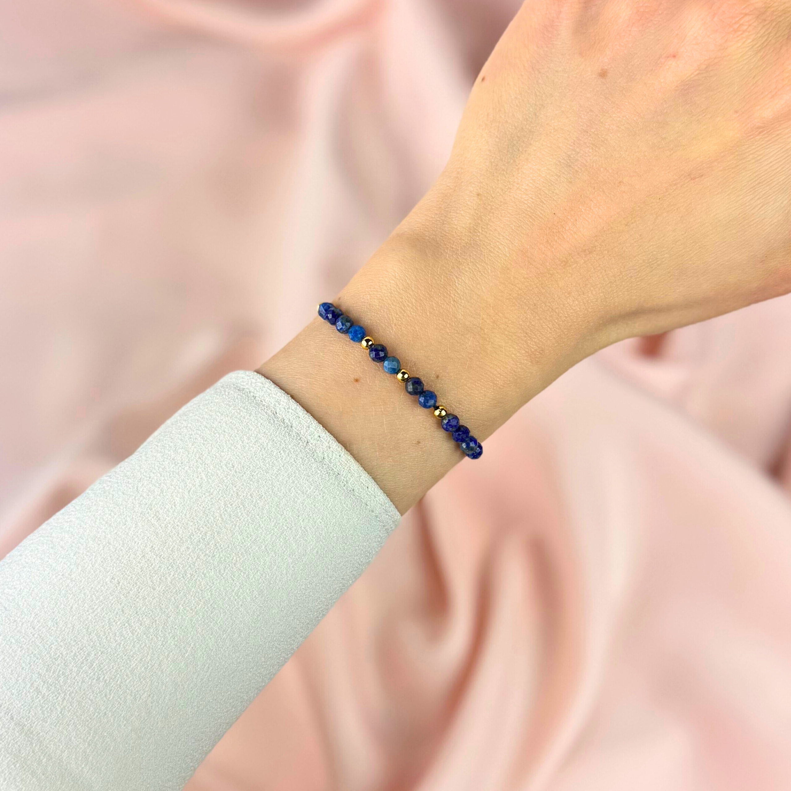 Bransoletka z Lapis Lazuli - obrazek 6