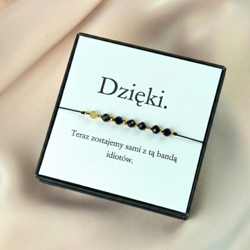 Alternative view of Bransoletka Cytryn i Turmalin – „Dzięki. Teraz zostajemy sami z tą bandą idiotów”